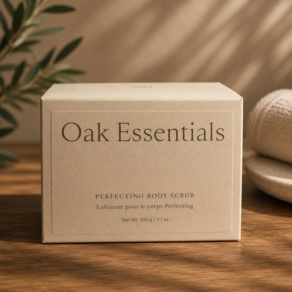 Oak Essentials Perfecting Body Scrub 7.1 oz Exfoliating